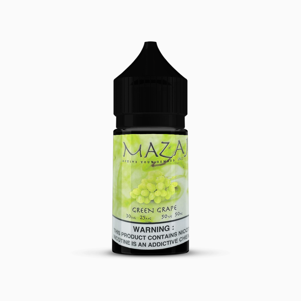 Mazaj Green Grape Saltnic - VapeMan.net
