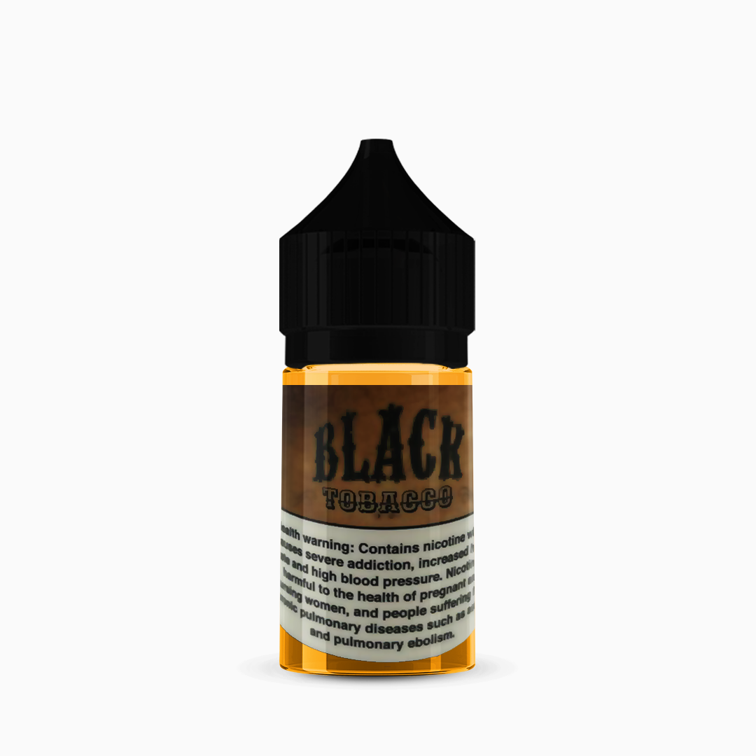 Black Tobacco Saltnic - VapeMan.net
