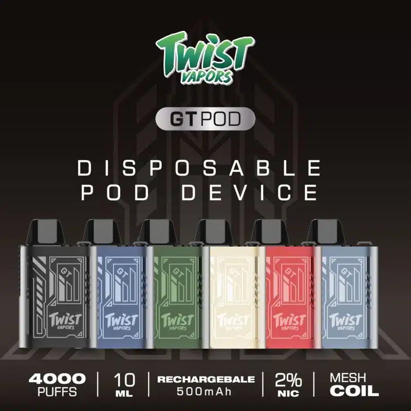 Twist Vapors GT Disposable Device