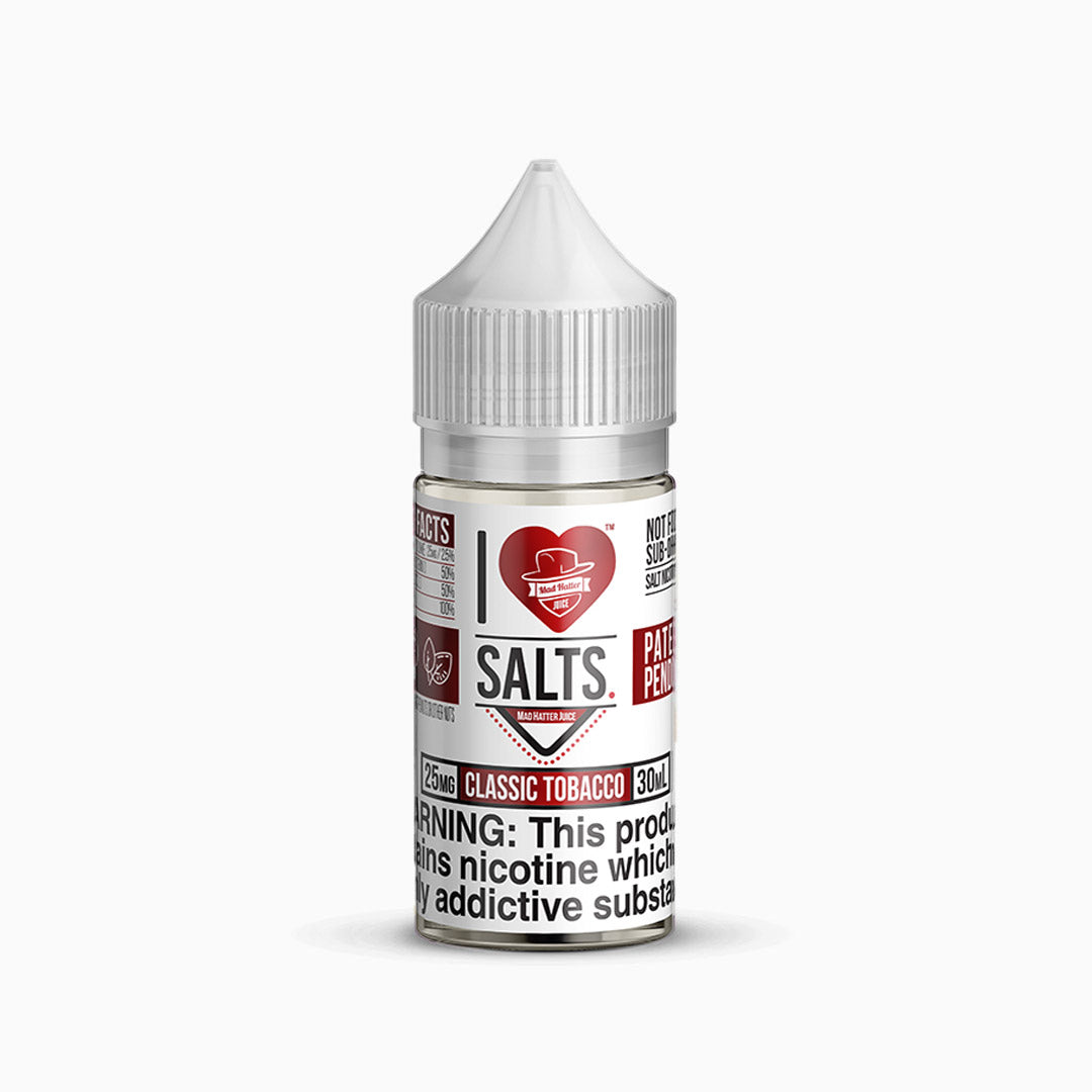 I Love Salts Classic Tobacco Saltnic - VapeMan.net