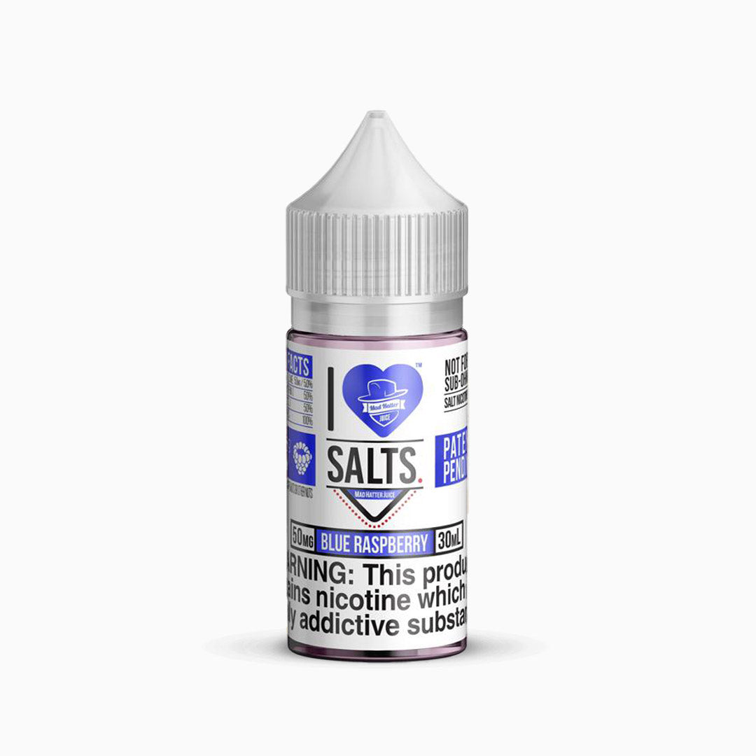 I Love Salts Blue Raspberry Saltnic - VapeMan.net
